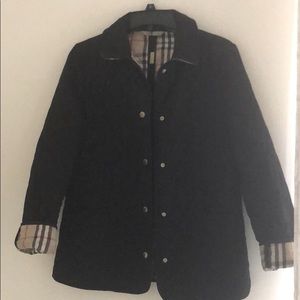 Classic Burberry quilted coat